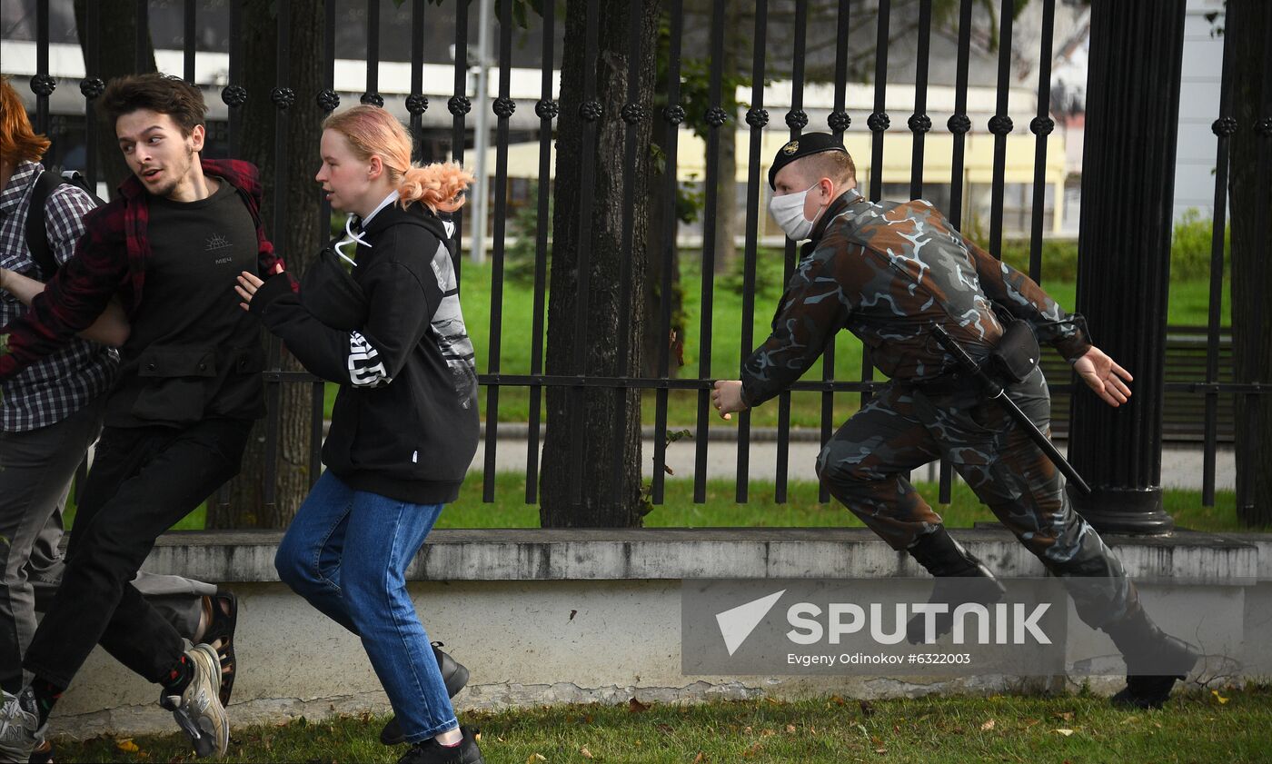 Belarus Presidential Election Protest