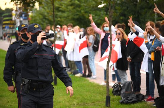 Belarus Presidential Election Protest