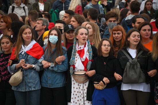 Belarus Presidential Election Protest