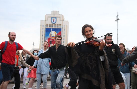 Belarus Presidential Election Protest