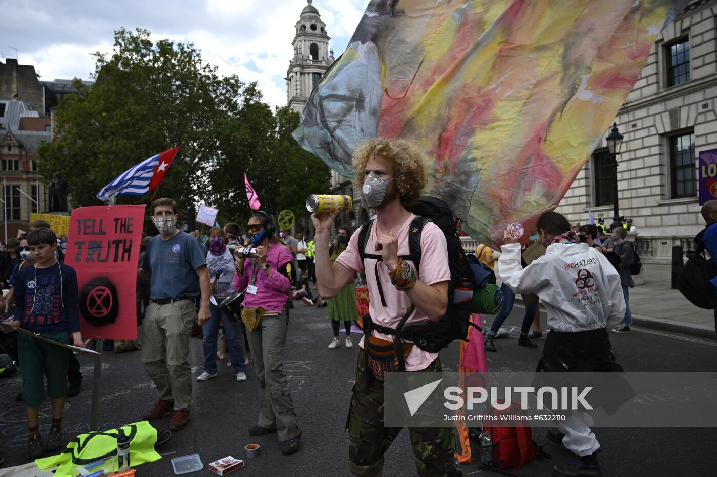 Britain Climate Change Protest