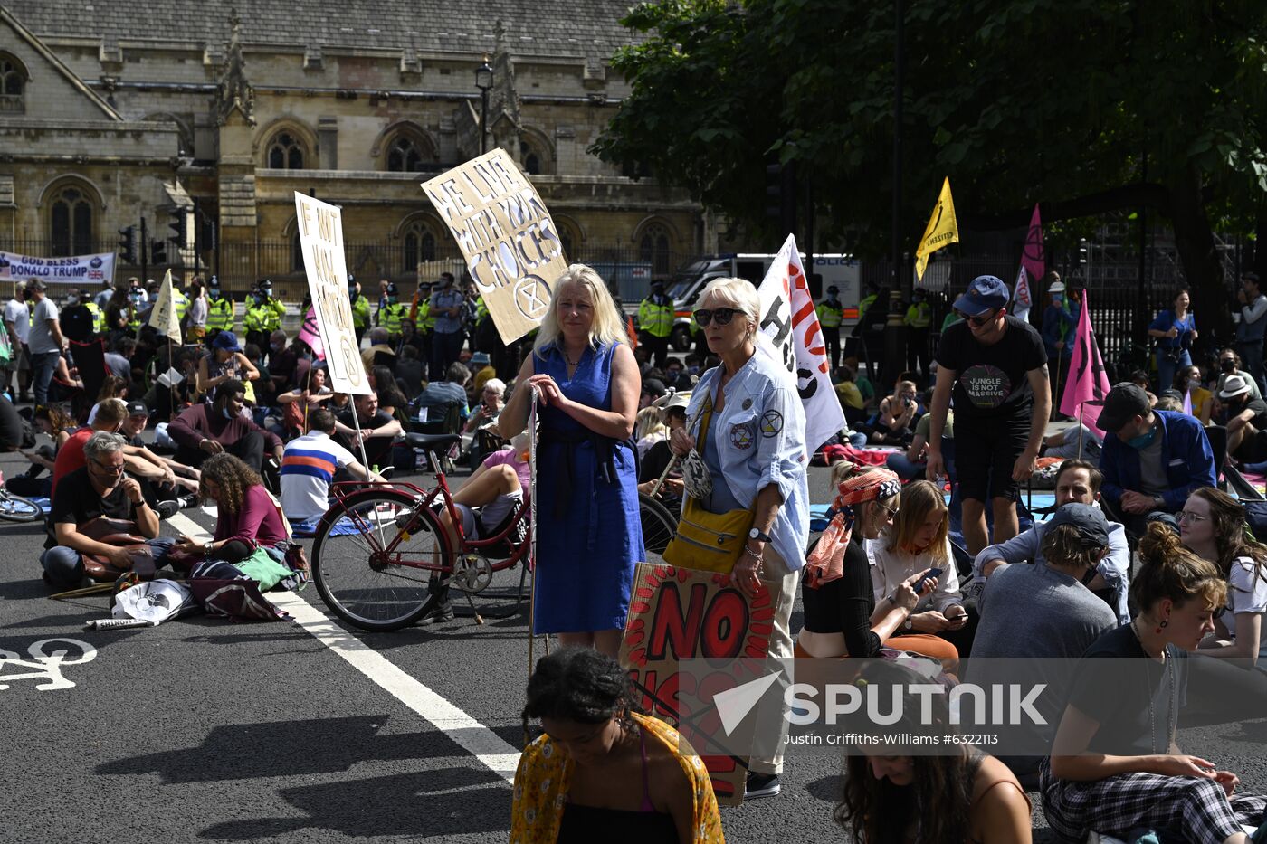 Britain Climate Change Protest