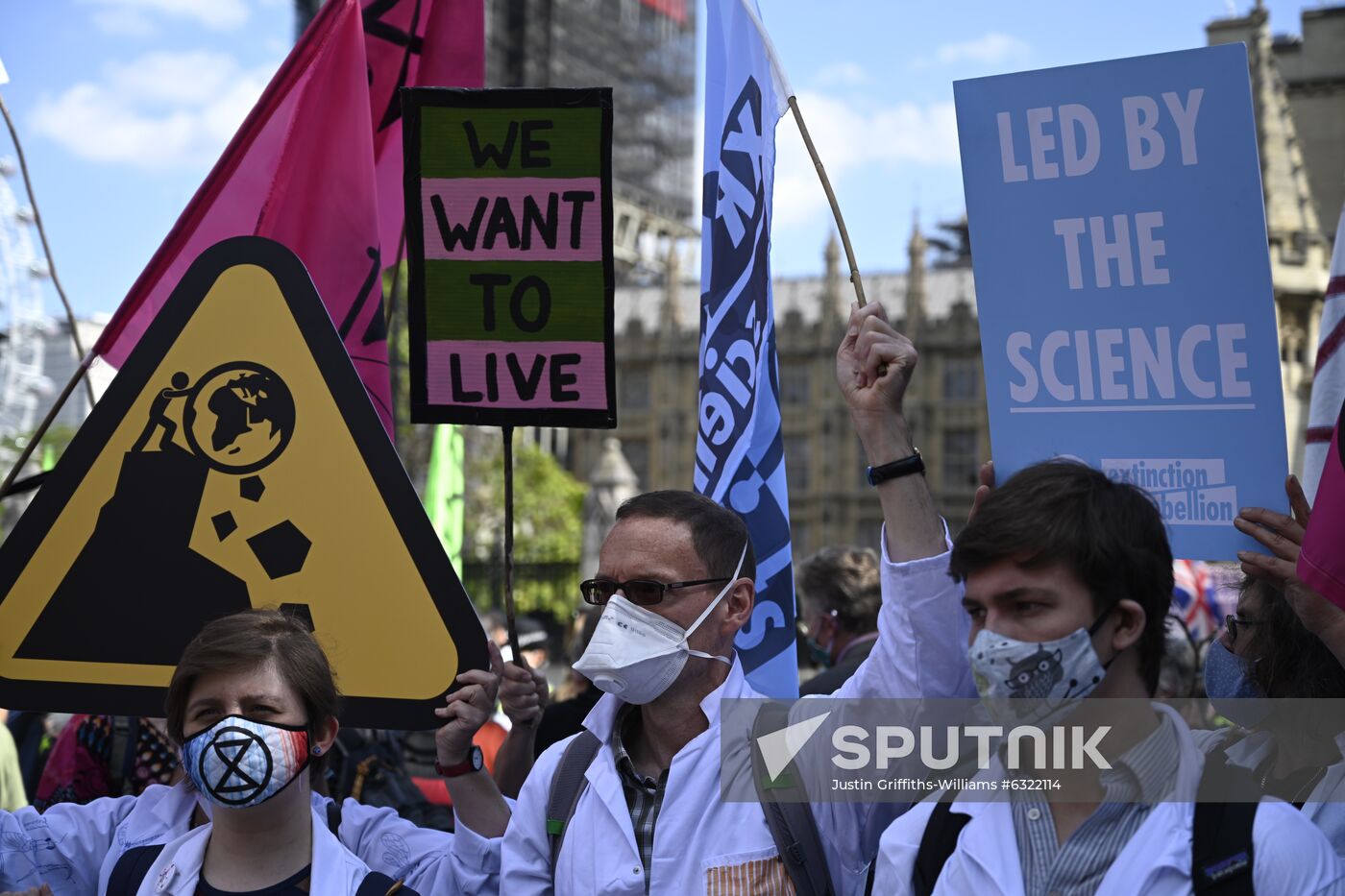 Britain Climate Change Protest