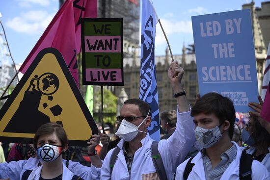 Britain Climate Change Protest