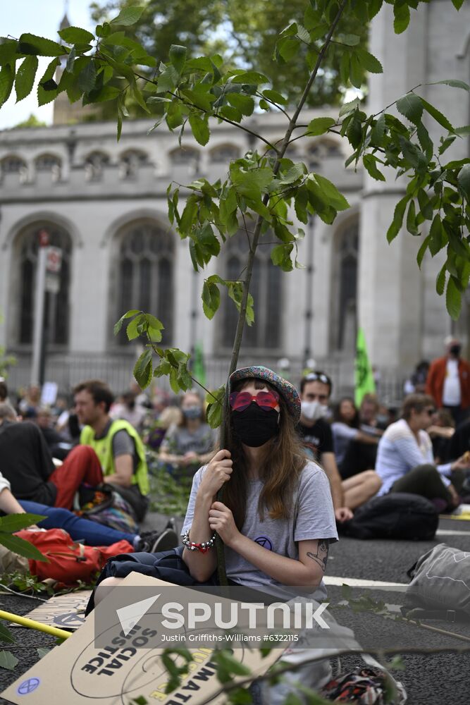 Britain Climate Change Protest