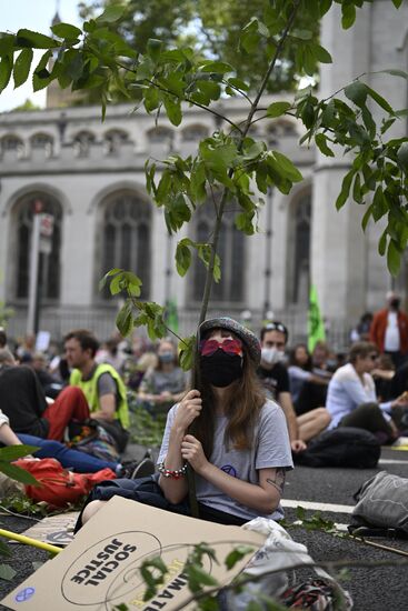 Britain Climate Change Protest