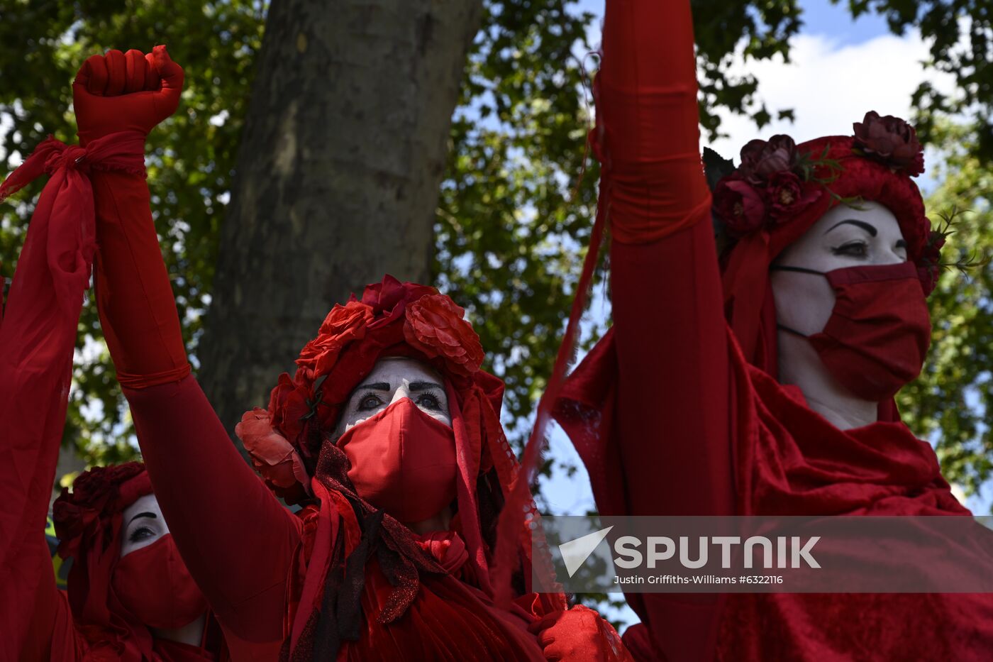 Britain Climate Change Protest
