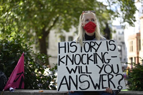 Britain Climate Change Protest