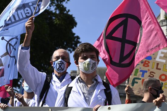 Britain Climate Change Protest