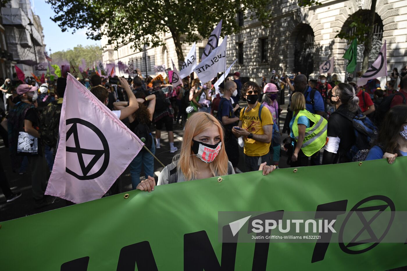 Britain Climate Change Protest