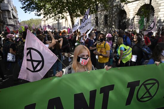 Britain Climate Change Protest