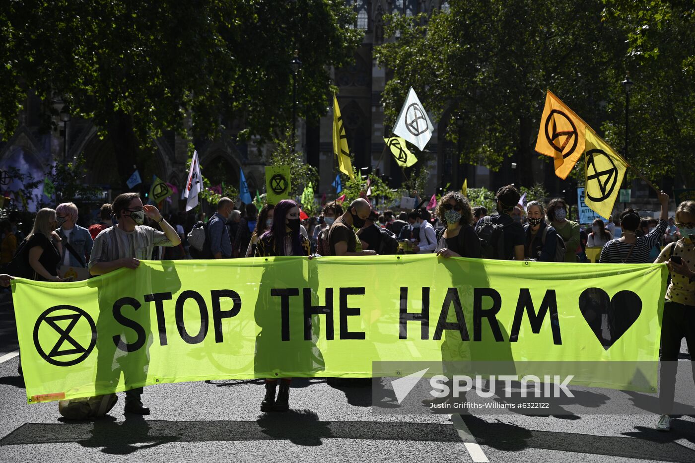 Britain Climate Change Protest
