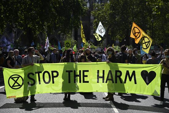 Britain Climate Change Protest