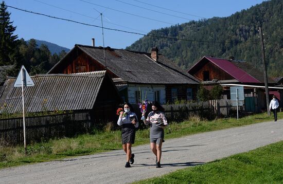 Russia Siberian Taiga School 