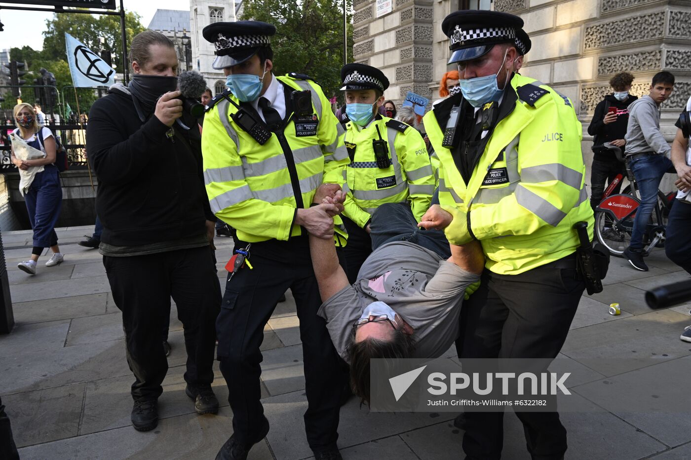 Britain Climate Change Protest