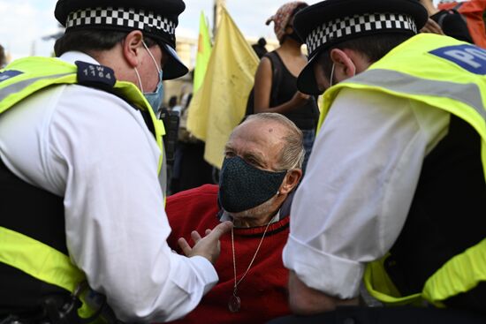Britain Climate Change Protest