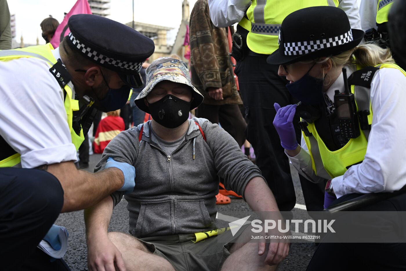 Britain Climate Change Protest