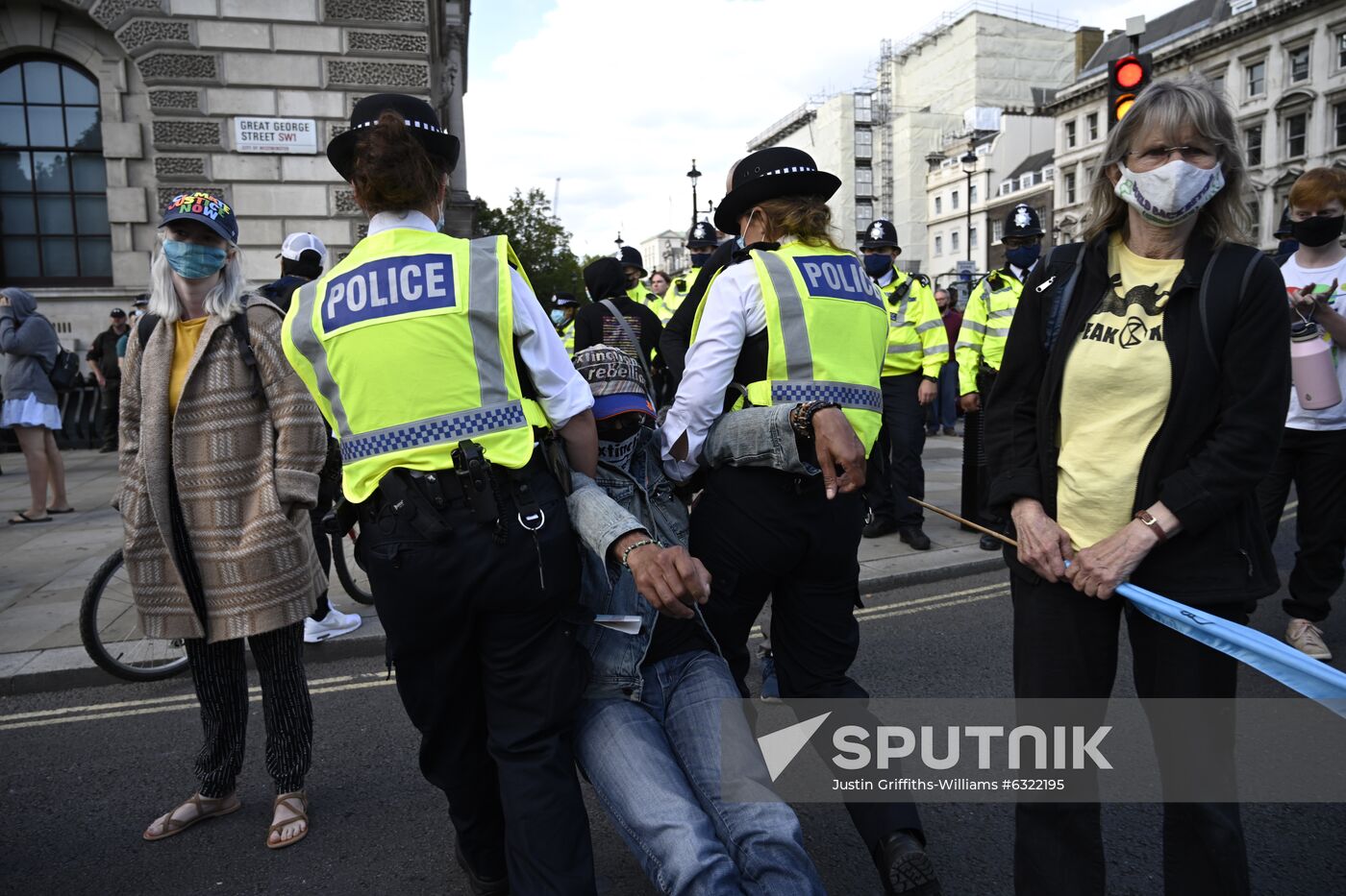 Britain Climate Change Protest