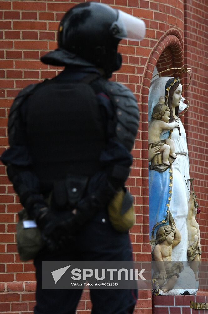 Belarus Presidential Election Protest