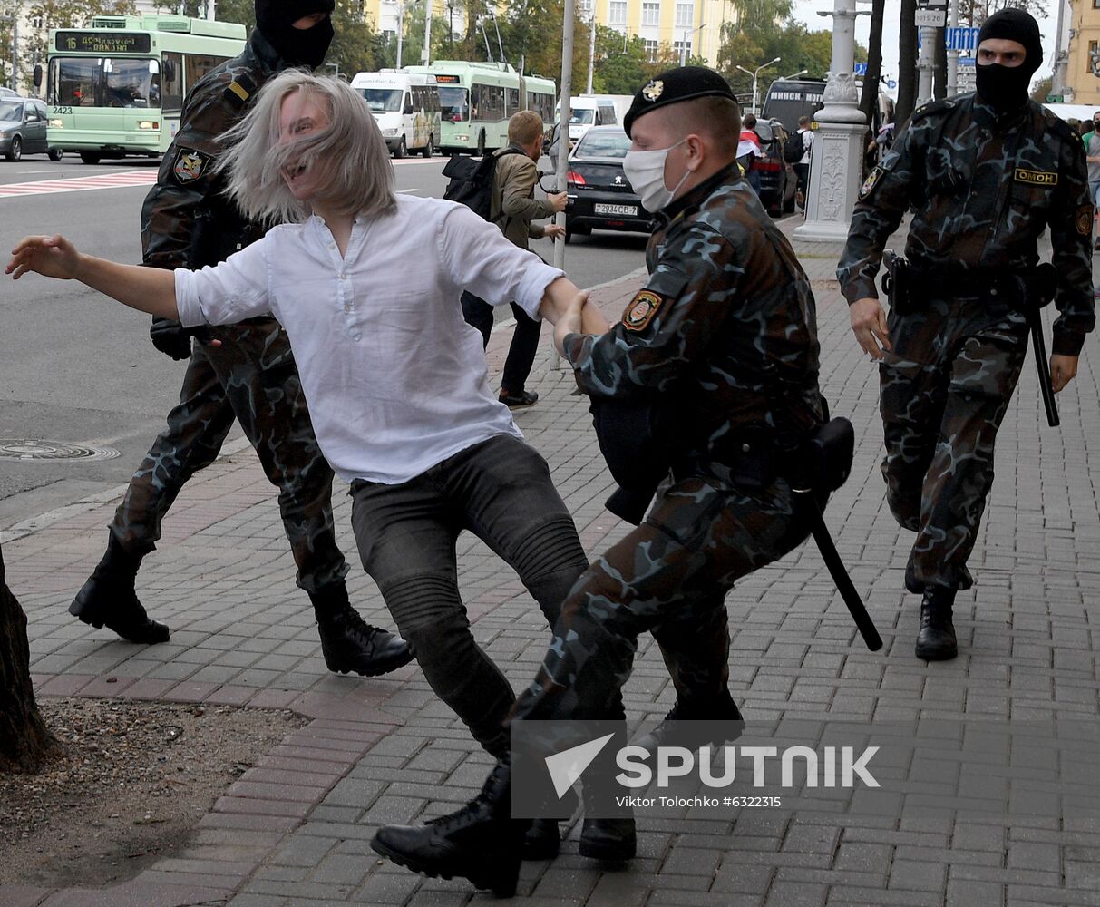 Belarus Presidential Election Protest