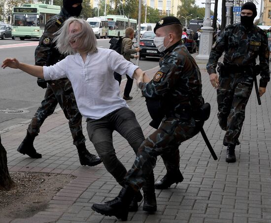 Belarus Presidential Election Protest
