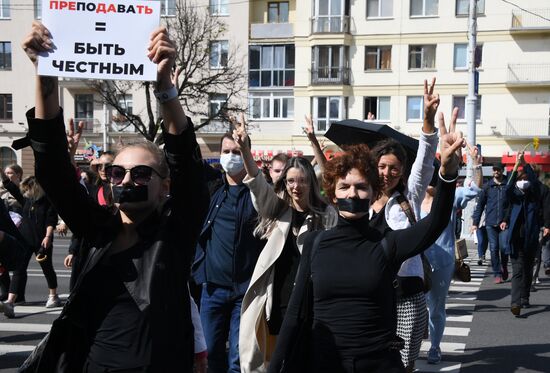Belarus Presidential Election Protest