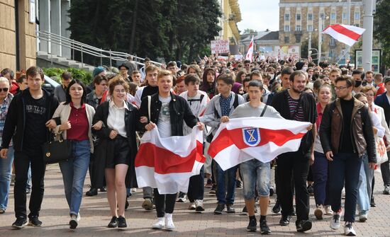 Belarus Presidential Election Protest