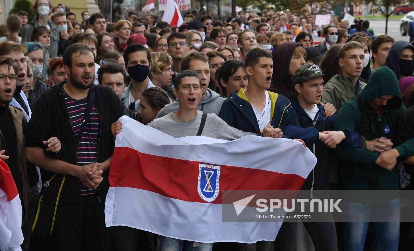 Belarus Presidential Election Protest