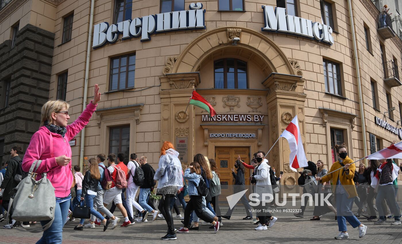 Belarus Presidential Election Protest