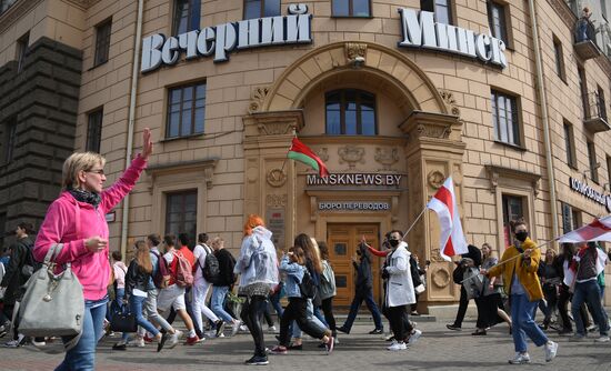 Belarus Presidential Election Protest