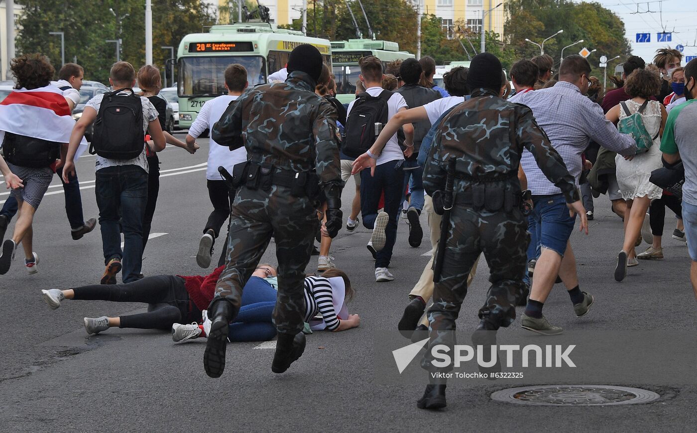 Belarus Presidential Election Protest