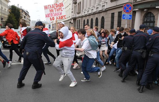 Belarus Presidential Election Protest