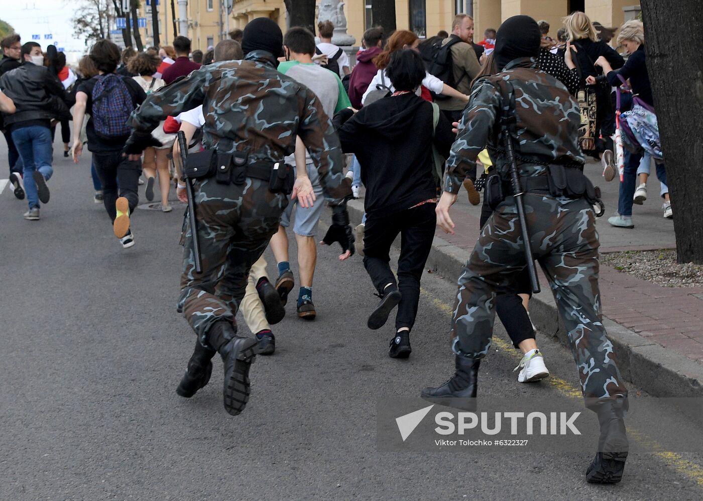 Belarus Presidential Election Protest