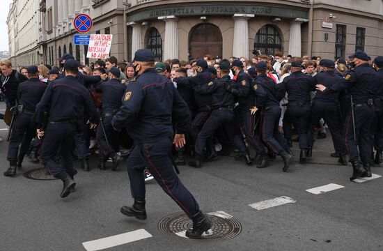 Belarus Presidential Election Protest