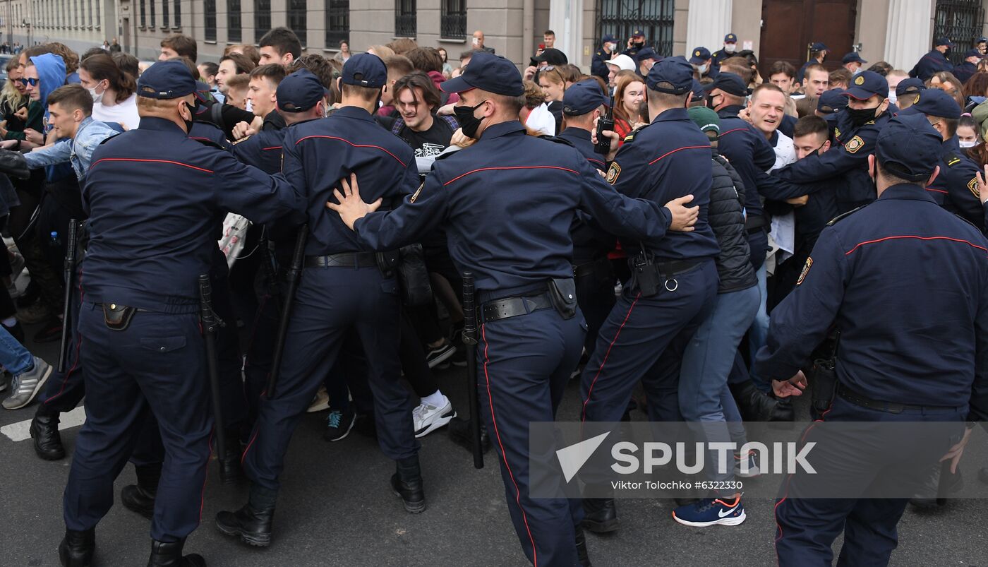 Belarus Presidential Election Protest