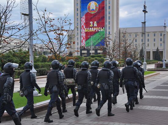 Belarus Presidential Election Protest