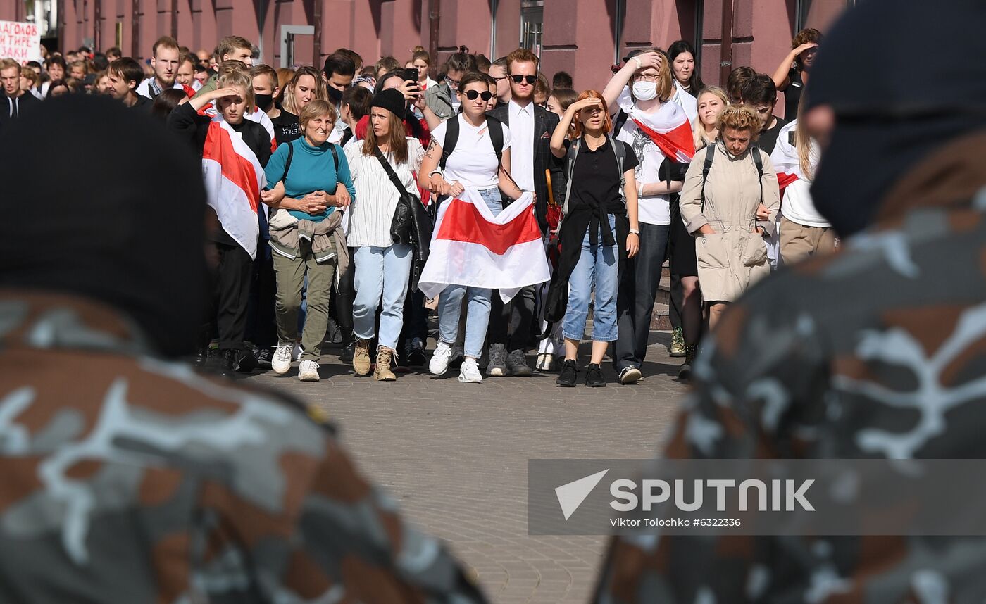 Belarus Presidential Election Protest