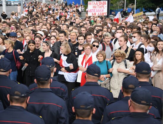 Belarus Presidential Election Protest