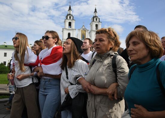 Belarus Presidential Election Protest