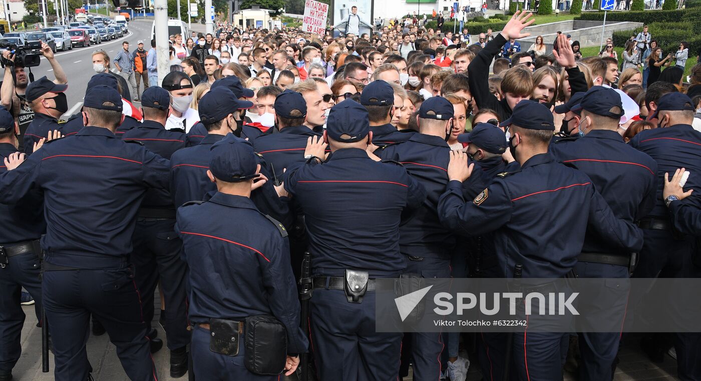 Belarus Presidential Election Protest