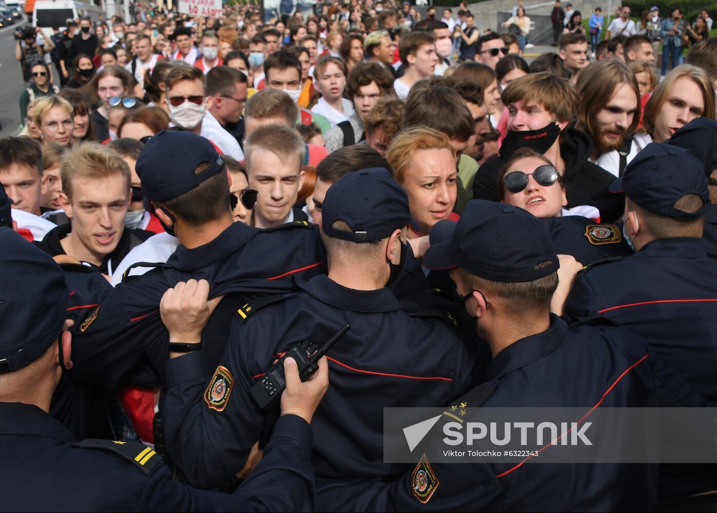 Belarus Presidential Election Protest