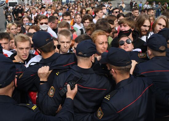 Belarus Presidential Election Protest
