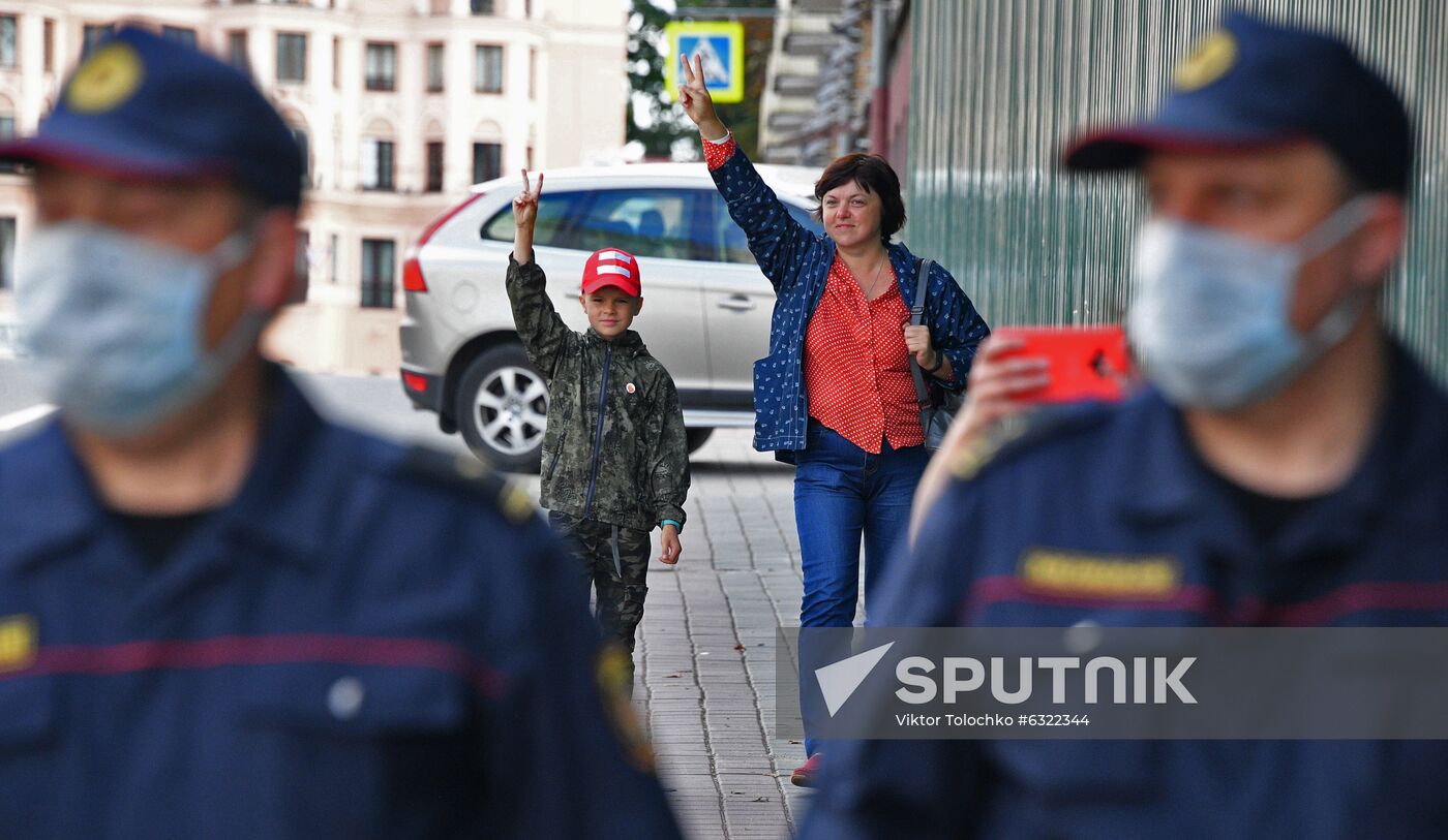 Belarus Presidential Election Protest