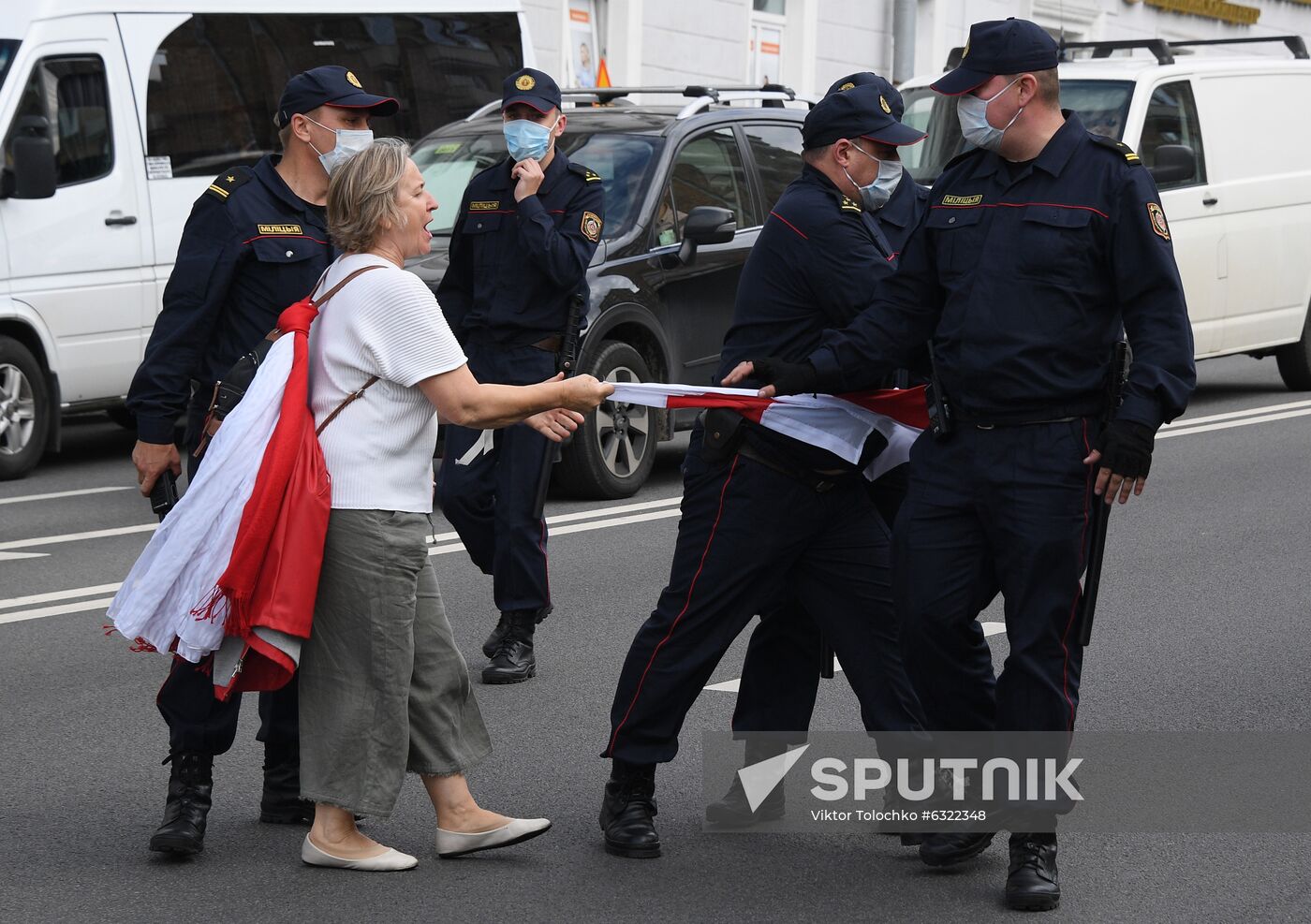 Belarus Presidential Election Protest