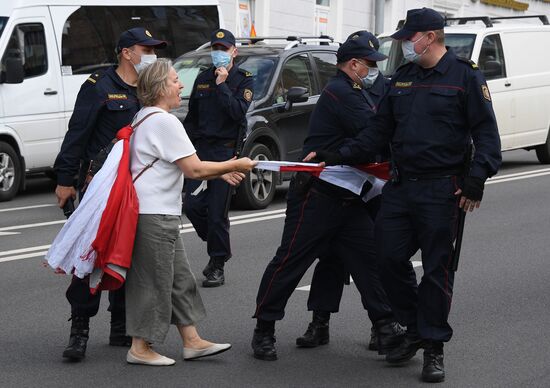 Belarus Presidential Election Protest