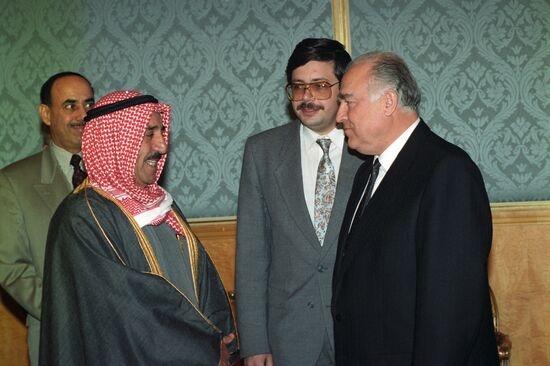 Prime Minister of Kuwait visits Russian Federation