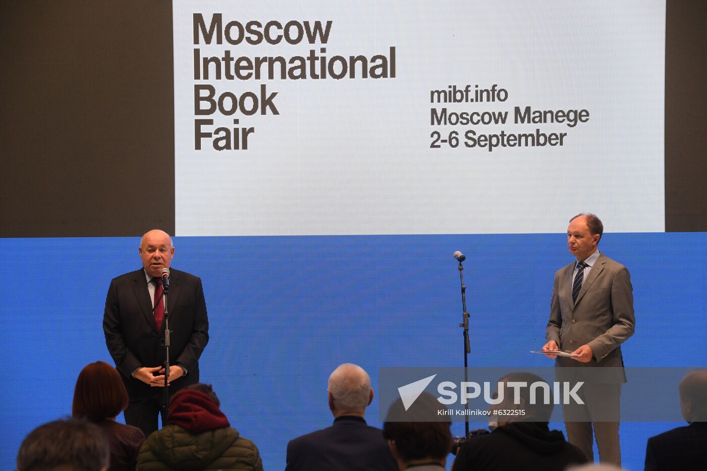 Russia Moscow International Book Fair