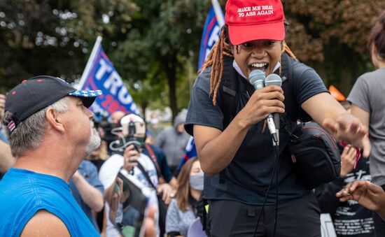 US Protests Trump