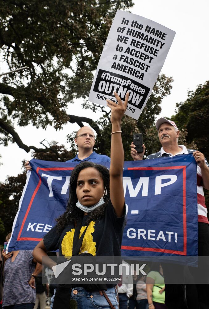 US Protests Trump
