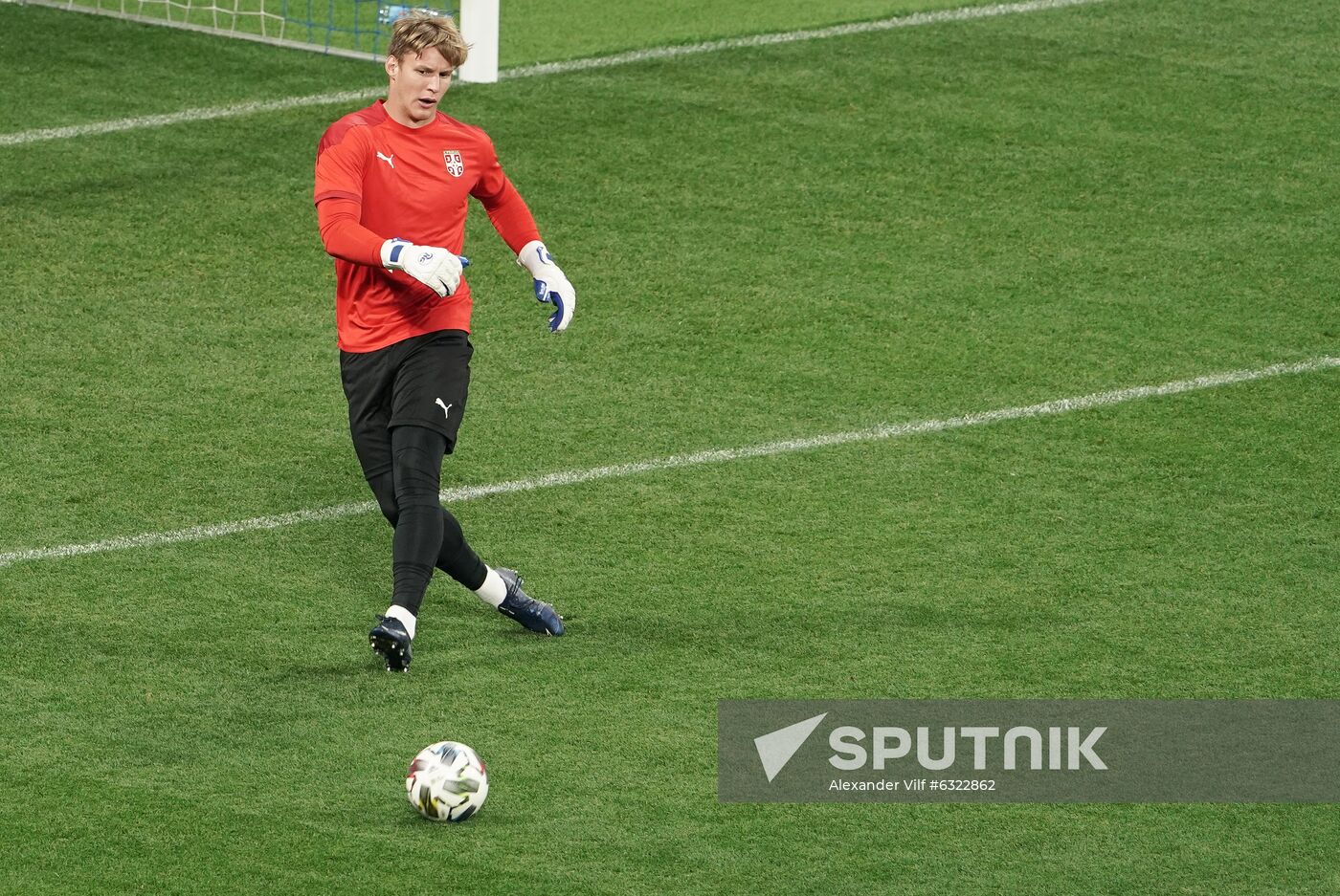 Russia Soccer Nations League Serbia